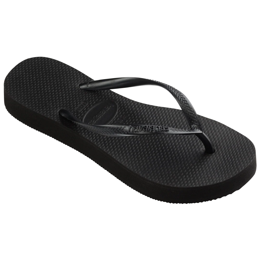 Women's Slim Flatform Flip Flops - Image 3