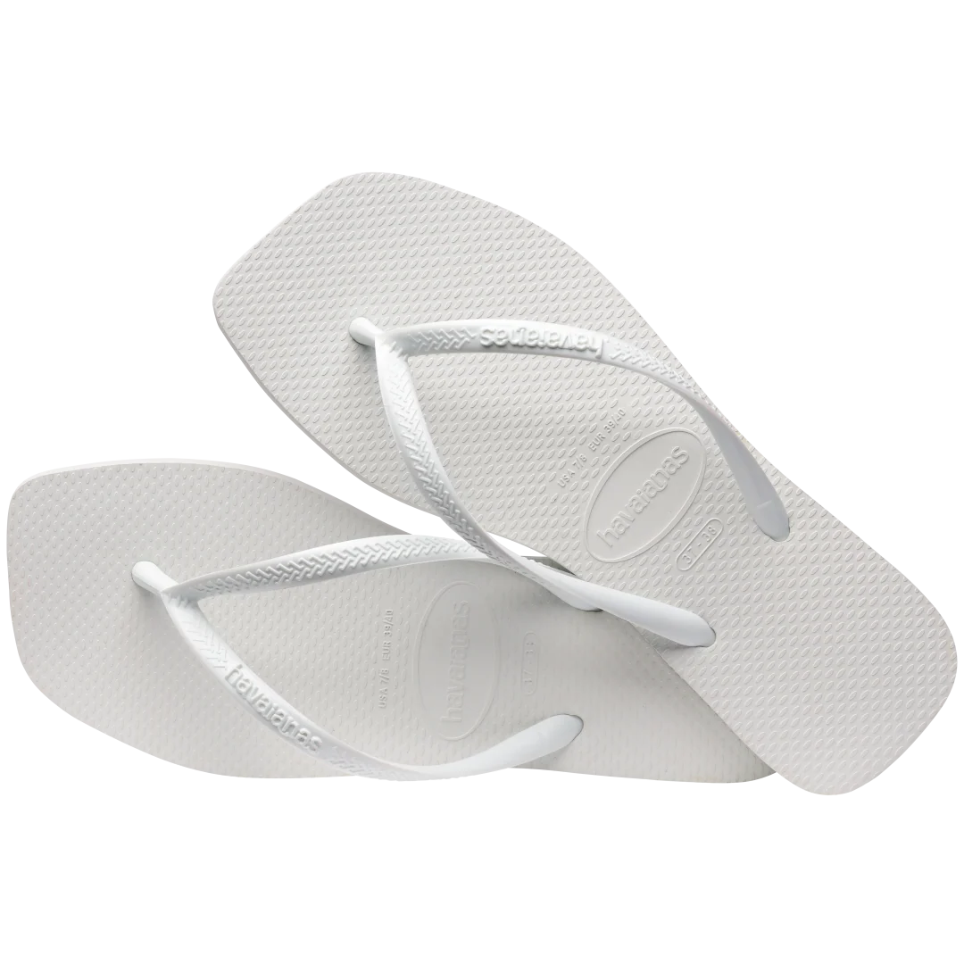 Women's Slim Square Flip Flops - Image 4
